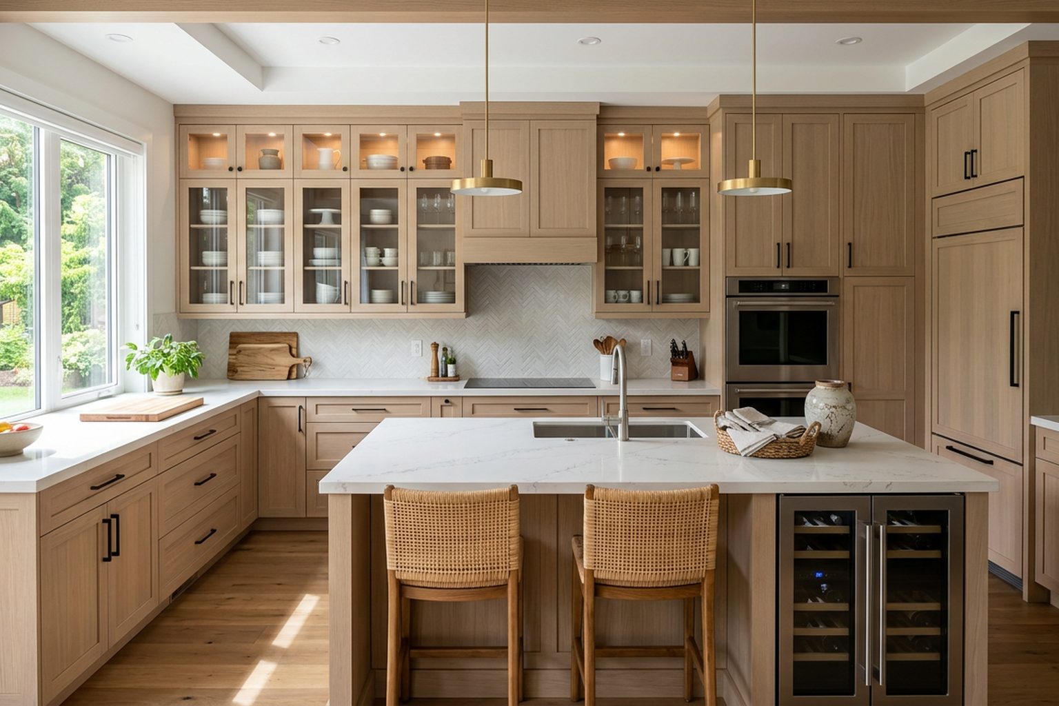 Bramwell Sand Shaker kitchen cabinets