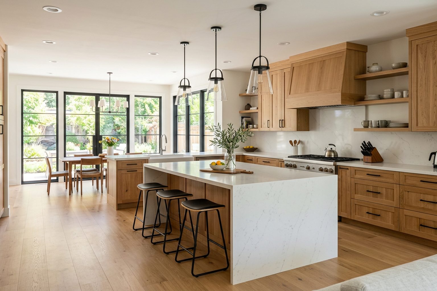 Bramwell Unfinished Shaker kitchen cabinets
