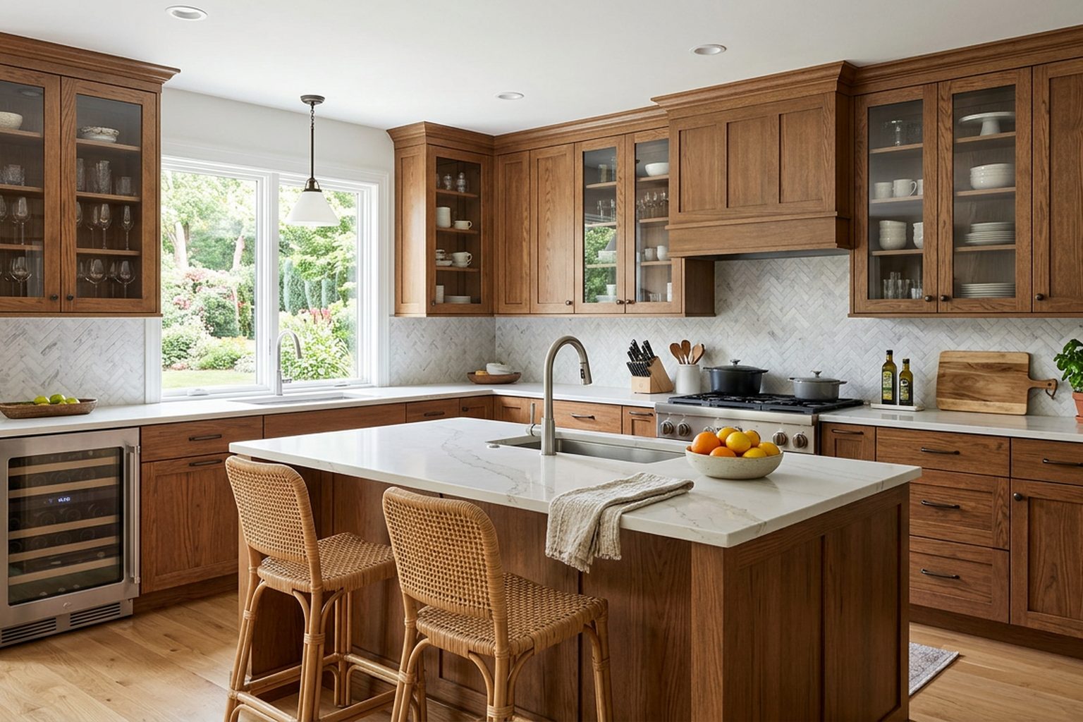 Clarendon Toffee kitchen cabinets