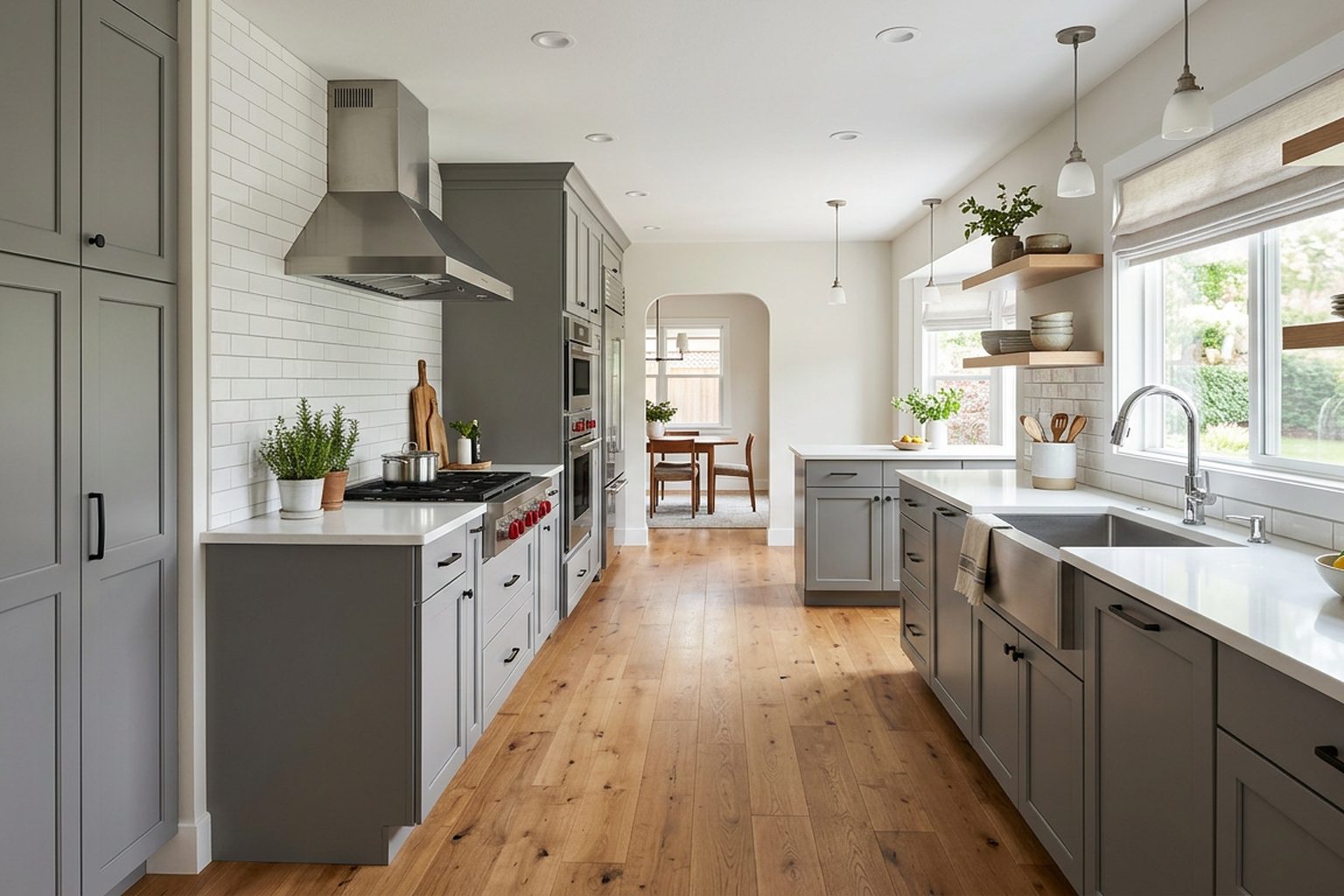 Chesterfield Dark Grey kitchen cabinets