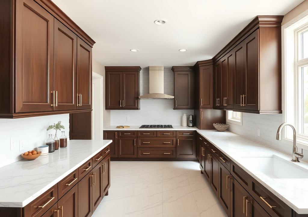 Grantham Coffee kitchen cabinets