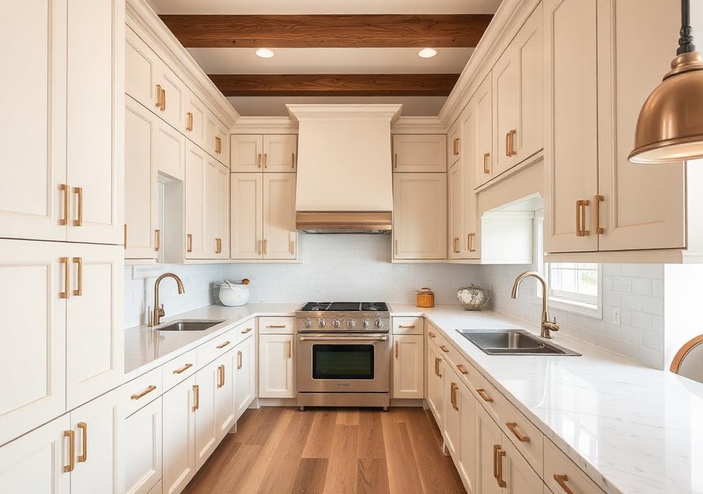 Hartfield Dune kitchen cabinets