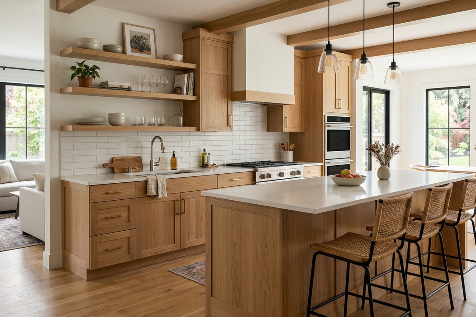 Langford Ebony kitchen cabinets