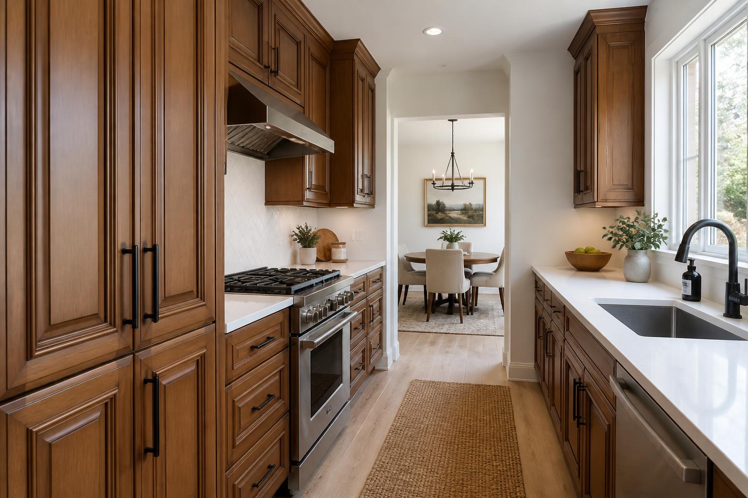Ellsworth Cinnamon Glaze kitchen cabinets