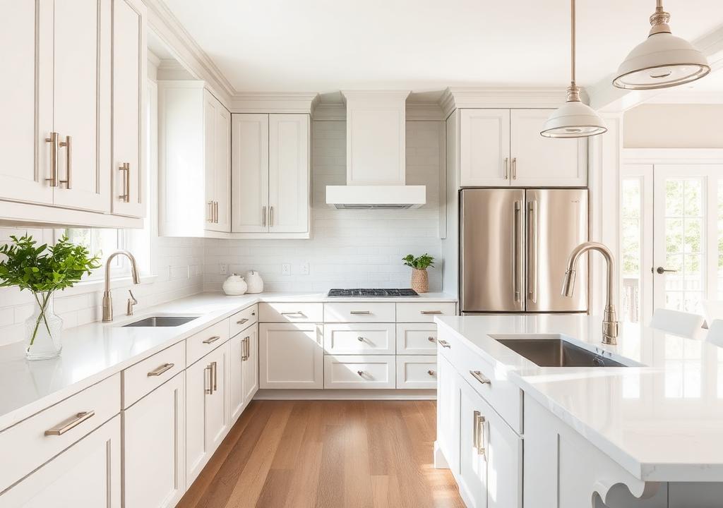 Mayfair Cloud Shaker kitchen cabinets