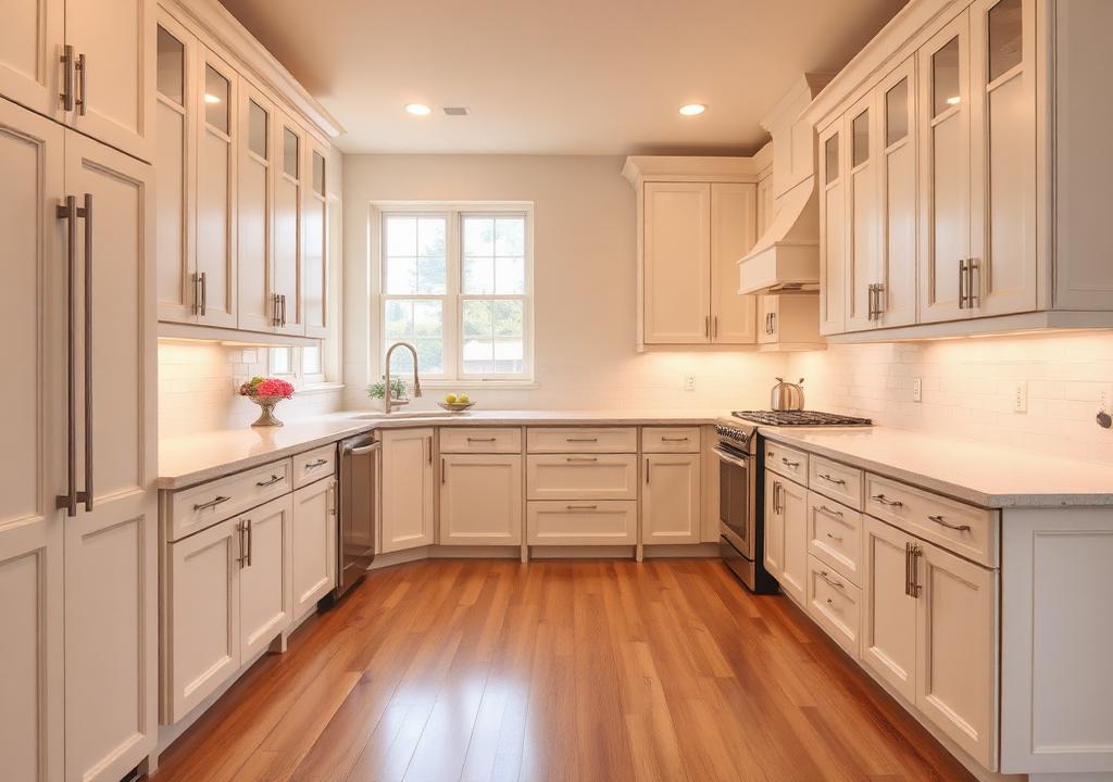 Mayfair Cream Shaker kitchen cabinets