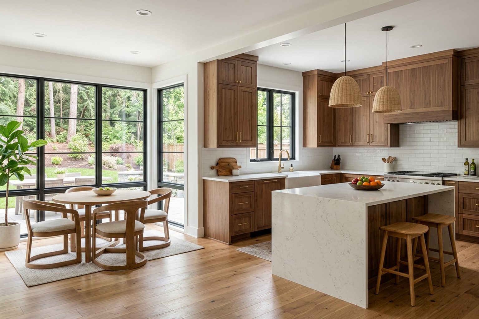 Larchmont Noir kitchen cabinets