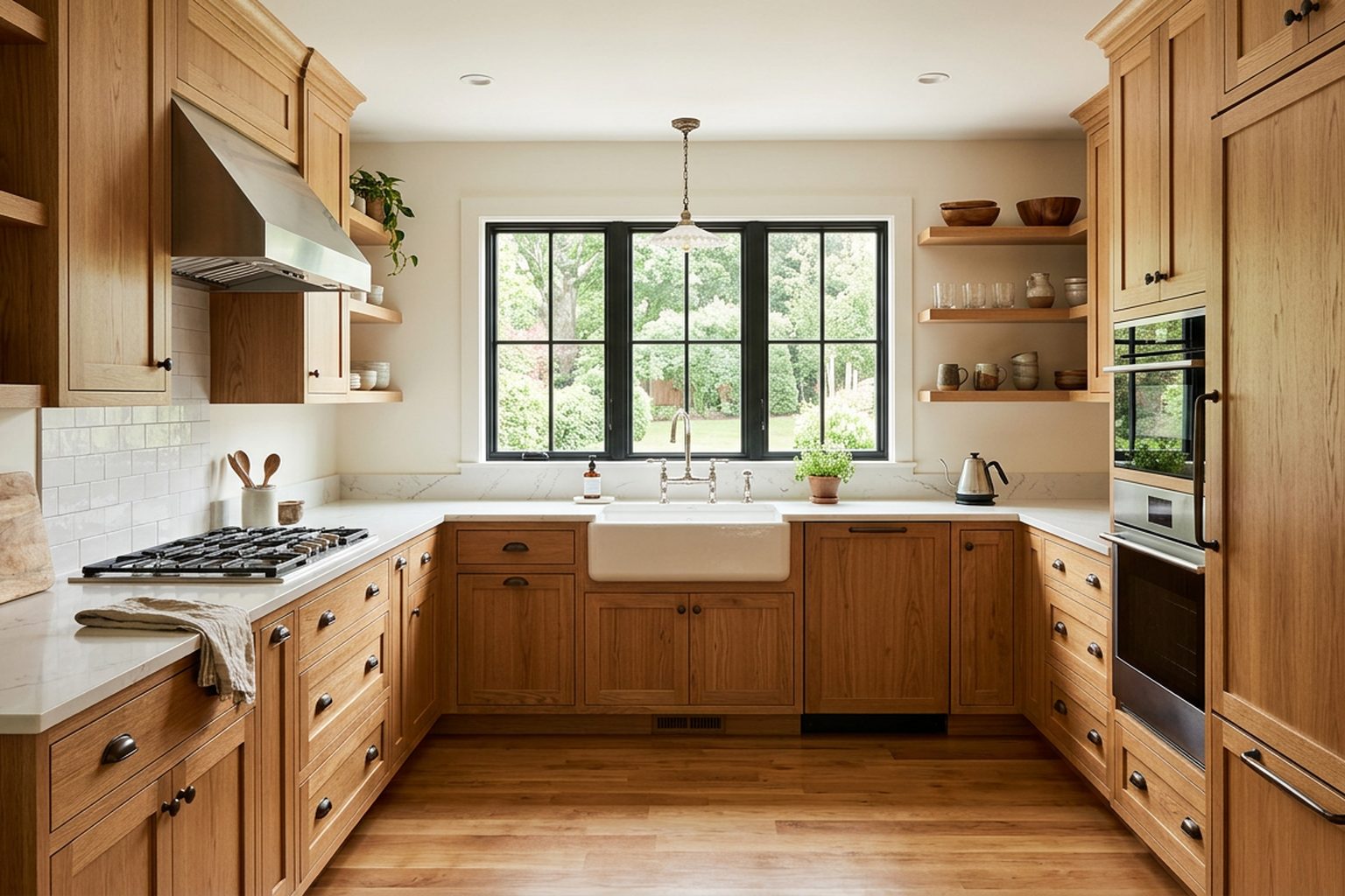 Prescott Prairie Shaker kitchen cabinets