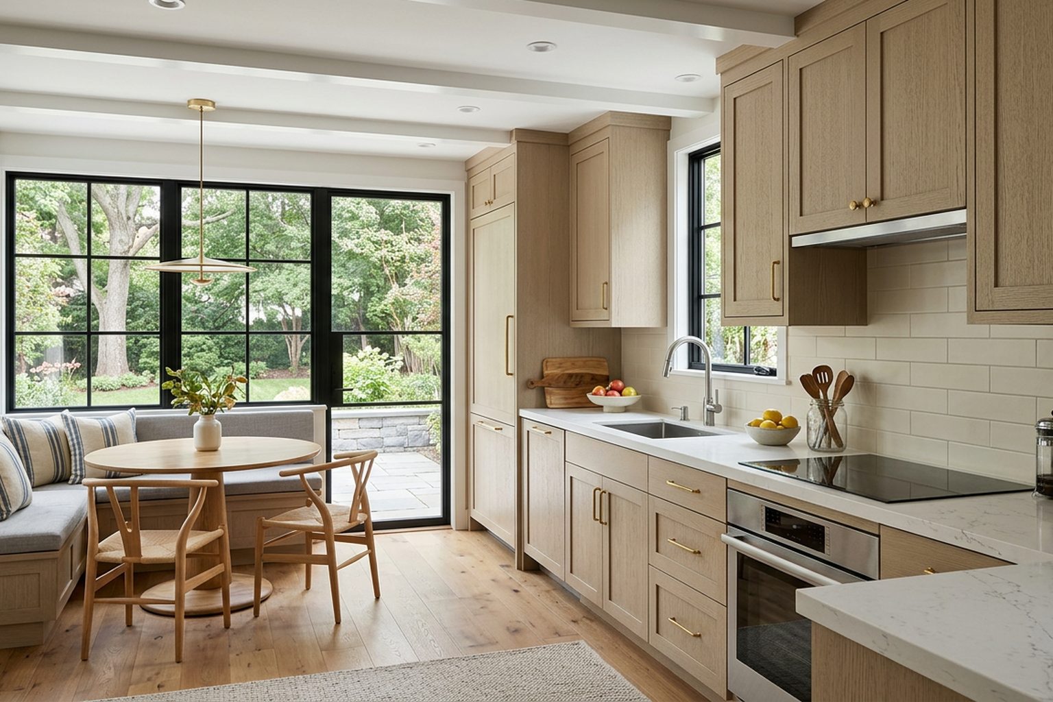 Somerset Sand kitchen cabinets