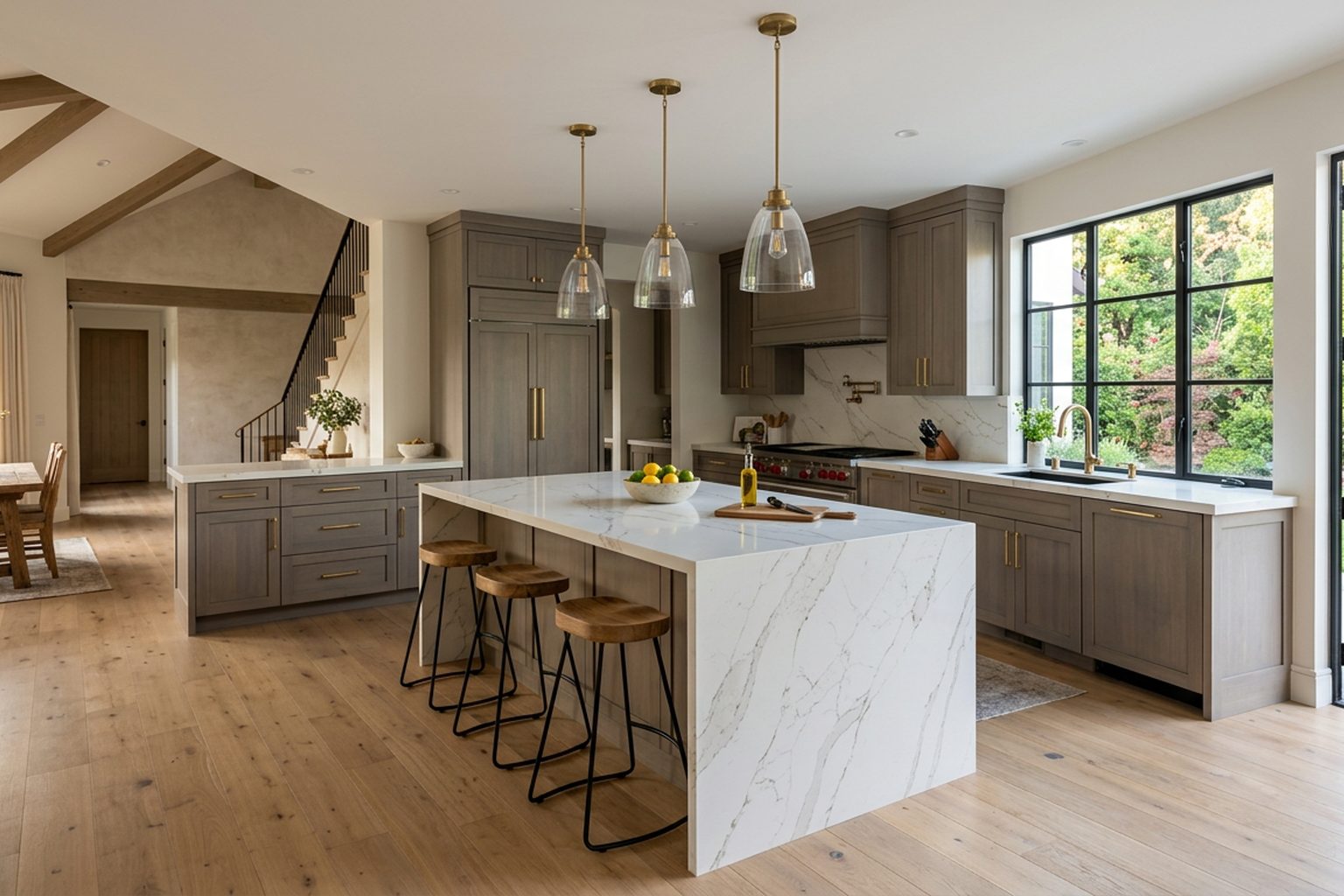Stonehaven Stone Grey kitchen cabinets