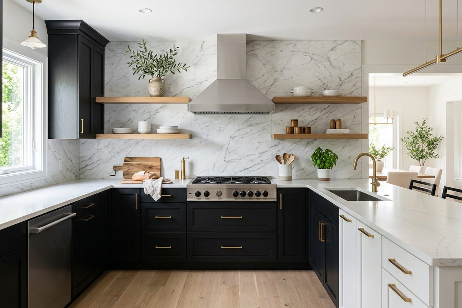 Thornbury Rift Black Oak kitchen